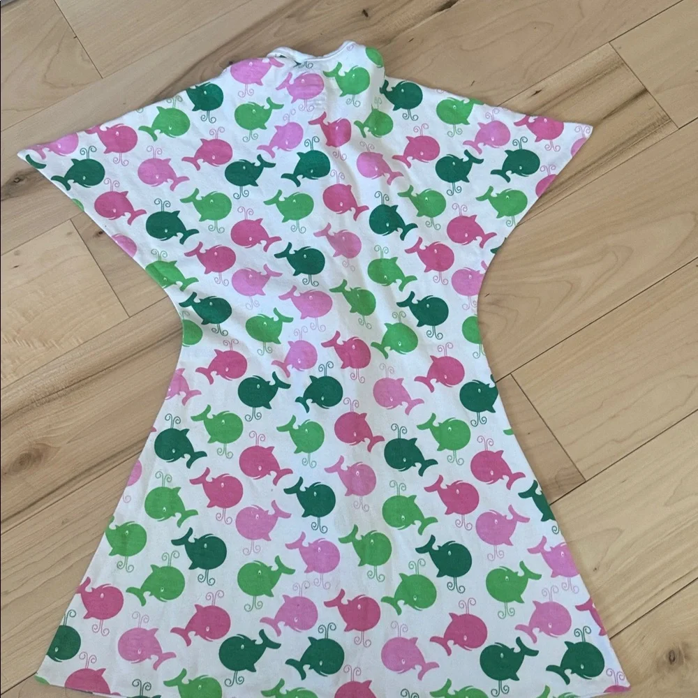 Zipadee Zip Whale Sleeping Baby Swaddle Size M‎